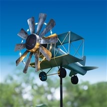 Vintage Plane Wind Spinner