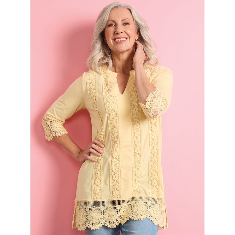 Lace Hem Tunic - Magnamail