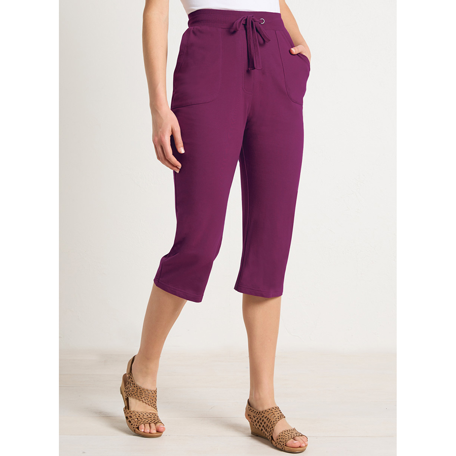 Rib Waist Capris - Magnamail