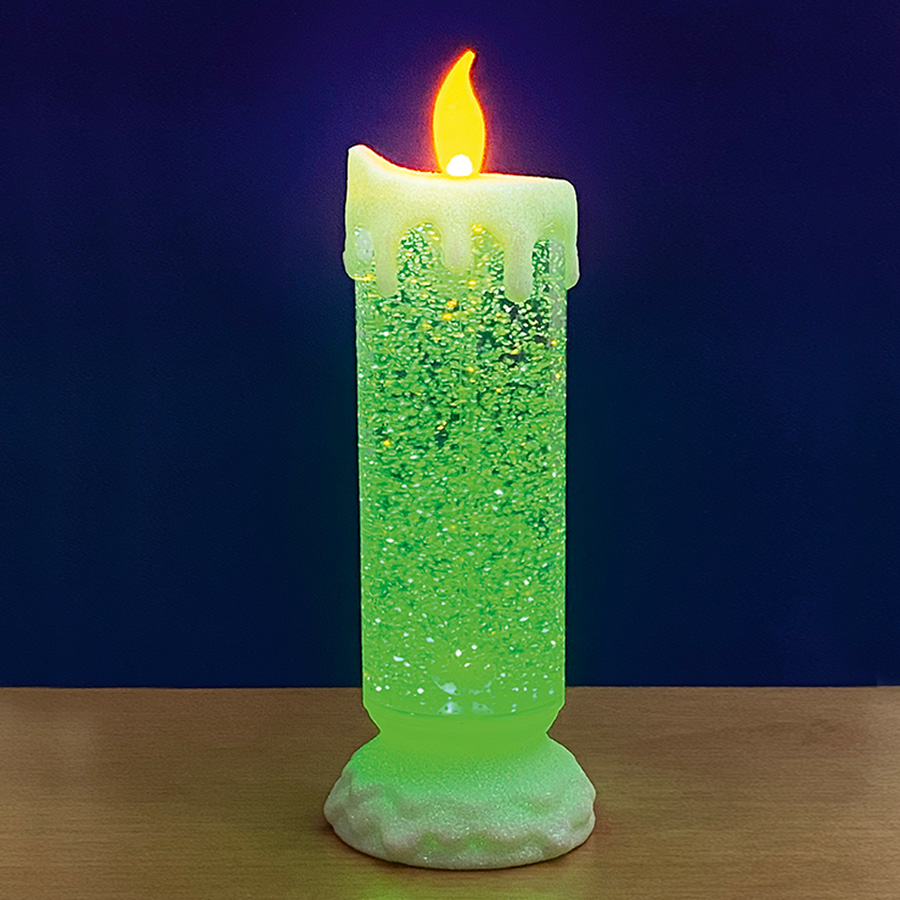 Colour Changing Glitter Candle Magnamail